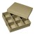 Cardboard Compartment box 14.5x14.5cmx3.5cm