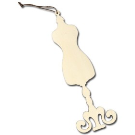 Mannequin en bois 18cm