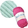 Machine felting wool, mint