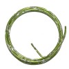 Bicolor alu wire, Ø 2mm/2m, green/silver