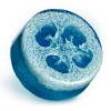 Luffa-Slices, blue, 3 pcs