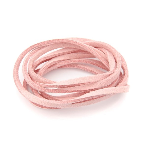 Suedine Cord flach, 3mm/3m, rosa