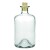Glass bottle with stopper 500ml, 16x8cm