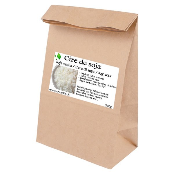 Cera de soja, 500g