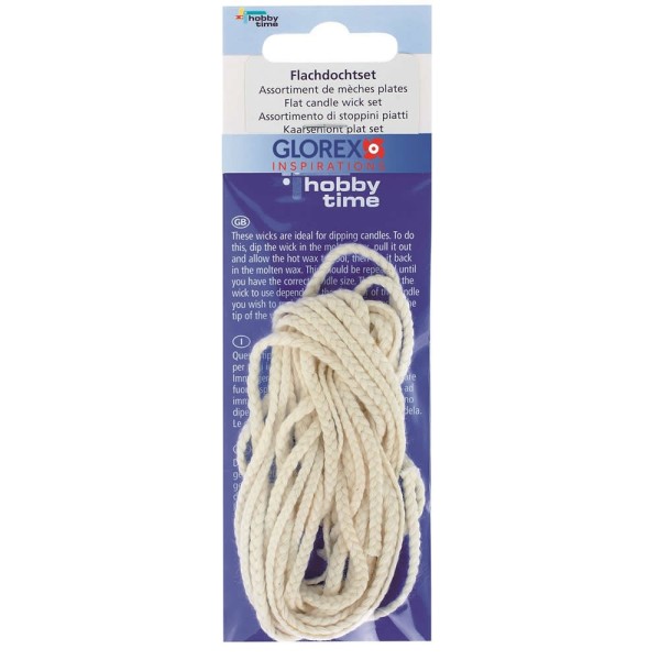 Flat wicks set, 3m