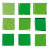 Crackle Mosaic - Tiles 10x10mm, green