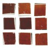 Crackle Mosaic - Piezas 10x10mm, marron