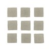 Pâte de verre, gris moyen
