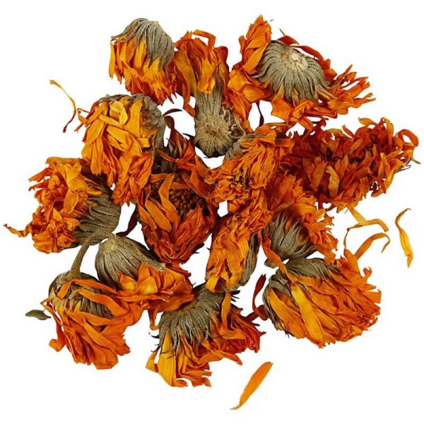 Fleurs séchées - Fleurs de soucis (calendula) ø 1-1.5cm