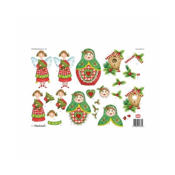 Patterned sheet russian doll