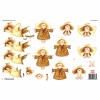 Patterned sheet angel