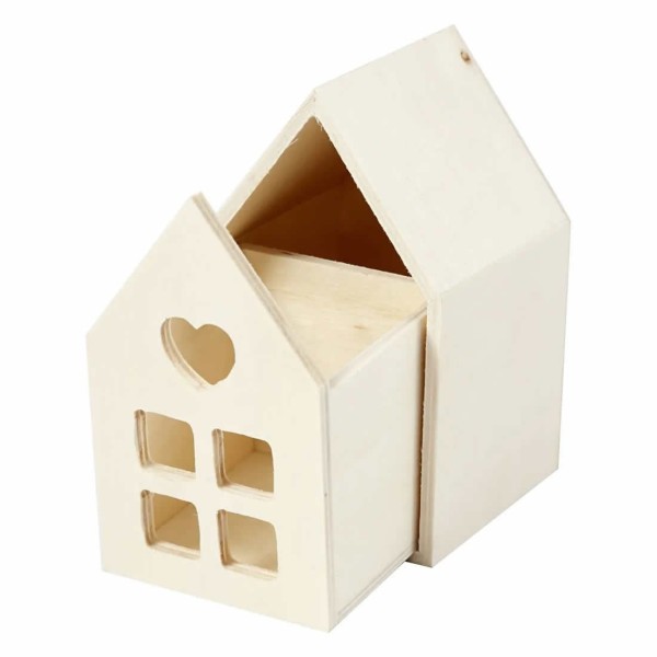 House with drawer, H: 10.8cm