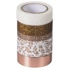 Cintas adhesivas papel - oro rosa