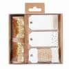 Paillettes & Tags, set gold