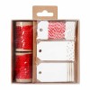 Paillettes & Tags, set red