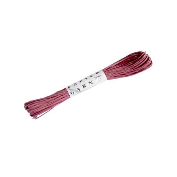 TWISTart - Ficelle de papier, 15m, vieux rose