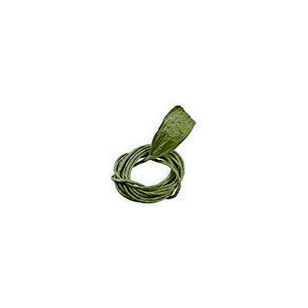 Ficelle de papier, 15m, vert olive