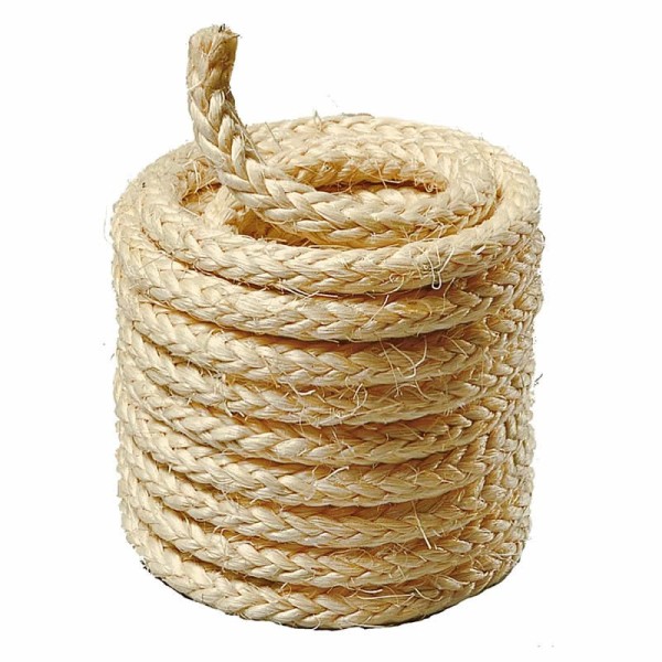 Cuerda de sisal con metal 6mm
