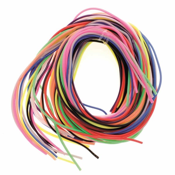 Assorted scoubidou, 20 pieces