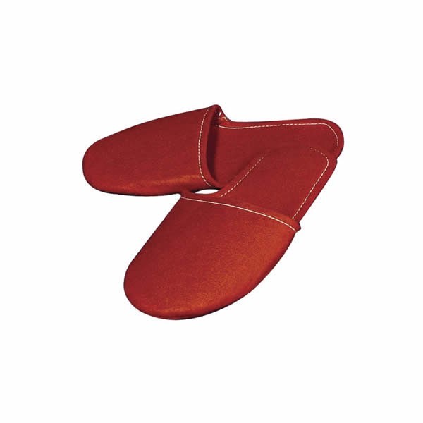 Red Felt Slippers, 24cm