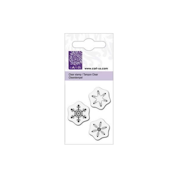 Clear stamp, snowflakes