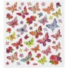 Stickers Butterflies - 1 sheet 15x16.5cm