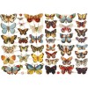 Vintage Die-Cuts, butterflies