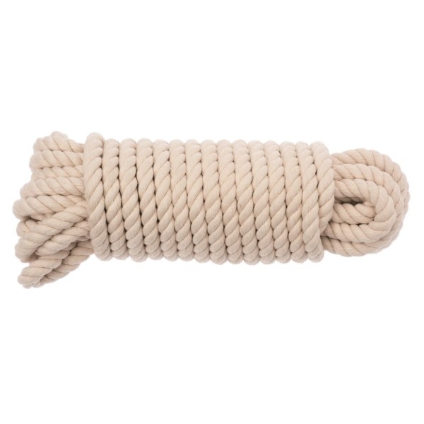 Corde en coton naturel 10mm/10m