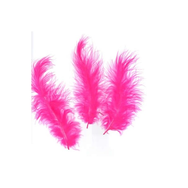 Federn, pink, 5g