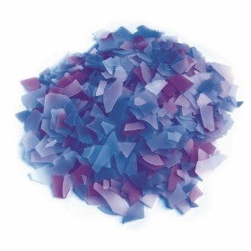 Wax Crackers, dark and light blue