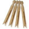 Pinzas de la ropa, madera 11cm, 50 unidades