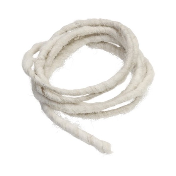 Wool rope, 2m, white