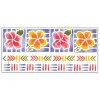 Jumbo Stencil Hawaiian hibiscus 21x46cm