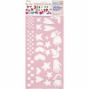 Jumbo Stencil Folk Basics 21x46cm