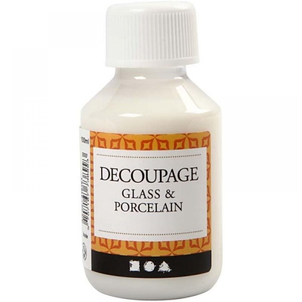 Vernis-colle pour verre et porcelaine 100ml