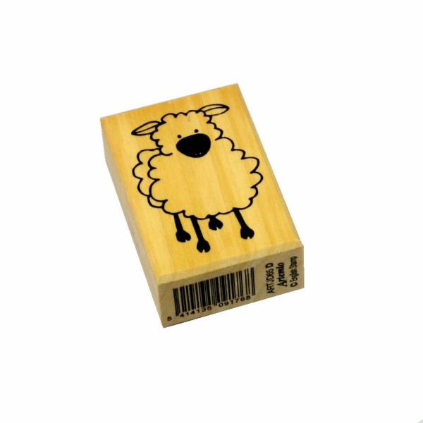 Rubberstamp sheep 3.5x5cm