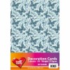 Papier A4 papillons, bleu, 2 feuilles