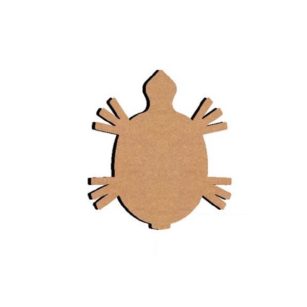 Wooden board turtle 26cm