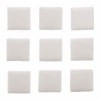 Glass Mosaic Tiles 2x2cm, 100g, white