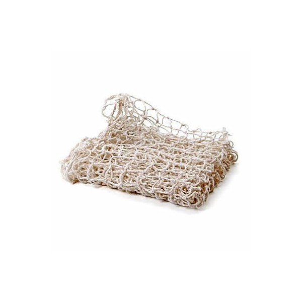 Fishing net bleached, 1x1m