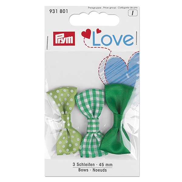 Prym Love - Noeuds 45mm - Set vert