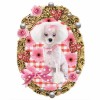 Iron-on motif 9x12cm Poodle
