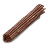 Bastoncillos de madera, 40cm, 5 unidades, marrón