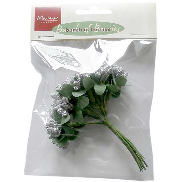 Bouquet de baies, argent