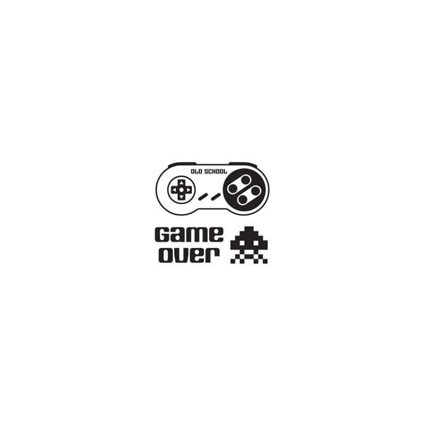 Silikonstempel Game Over