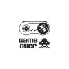 Silikonstempel Game Over