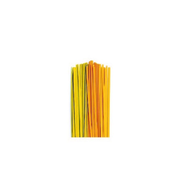 Tiras de papel Avocado (amarillo/verde)