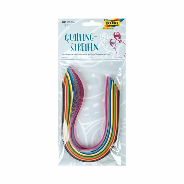 Bandes de papier pour Quilling - assortiment