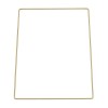 Cadre en métal or, rectangle, 20x30cm