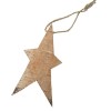 Big wooden star, 19x10cm